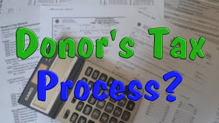 Paano magprocess ng Donors Tax sa BIR [upl. by Yuji]