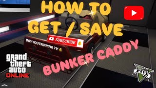 ALL NEW HOW TO GET THE BUNKER CADDY IN GTA ONLINE  2 players GC2F SALVAGE MISSION SPAWN LOCATION [upl. by Nahum]