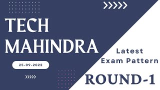 Tech Mahindra 2023 Exam Pattern latest  Tech Mahindra Round 1  Tech Mahindra 2023 Preparation [upl. by Ttayw]