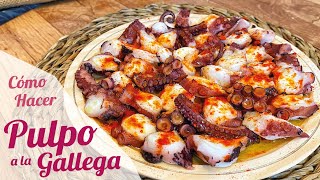 PULPO A LA GALLEGA o PULPO A FEIRA 🐙 Receta tradicional [upl. by Sitnalta414]