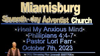 “Heal My Anxious Heart” by Pastor Lori Farr [upl. by Valoniah]