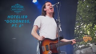 The Hotelier perform quotGoodness Pt 2quot  Pitchfork Music Festival 2016 [upl. by Dumond]