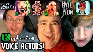 REAL VOICE ACTORS  ICE SCREAM ğŸ¦ EVIL NUN ğŸ”¨ MR MEAT ğŸ–  Keplerians 500k SPECIAL EXTRACT â— [upl. by Kingston]