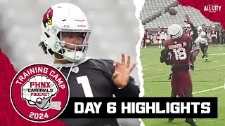 Marvin Harrison Jr Wins Contested Catch Darius Robinson Shows Off Strength Arizona Cardinals Camp [upl. by Art]