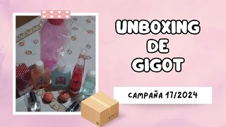 Unboxing de Gigot Campaña 172024 😊argentina gigot parati videos youtube [upl. by Cassius]