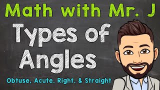 Types of Angles  Obtuse Acute Right amp Straight Angles [upl. by Munroe]