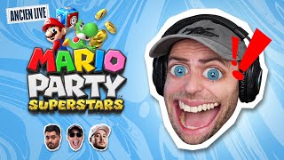 Mario Party Superstars  Rediffusion Squeezie du 13012022 [upl. by Aicinoid]