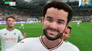 Swansea City My reactions and comments gameplay EA Sports FC 25 [upl. by Faxun709]