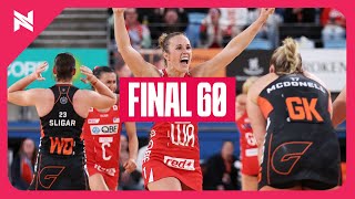 GIANTS vs Swifts Final 60  Suncorp Super Netball Round 14 [upl. by Lajib]