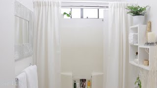 Small Bathroom Makeover Zen Inspired Decor Ideas [upl. by Eboj]