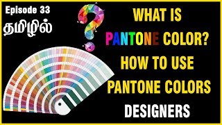 What is pantone color How to use pantone colors in illustrator and Photoshop  Pantone color Tamil [upl. by Wynnie]