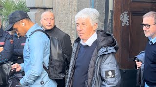 Atalanta lascia hotel insulti per Gasperini che reagisce così [upl. by Rodger79]