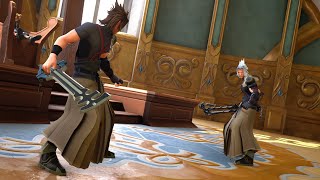 KH3 MODS Terra vs Terranort Land Of Departure [upl. by Budge]