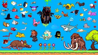 All Animals Evolution in EvoWorldio FlyOrDieio New [upl. by Andee359]