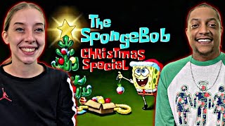 THE SPONGEBOB CHRISTMAS SPECIAL  REACTION  CHRISTMAS WHO  SQUIDWARD AS SANTA WAS COMEDY 🎄😂🎄 [upl. by Bohun]