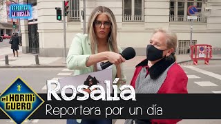 Rosalía reportera por un día asume las críticas en persona  El Hormiguero [upl. by Irama]