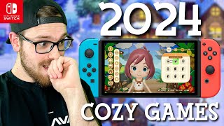 MY MOST Anticipated COZY GAMES For 2024  Nintendo Switch [upl. by Pamela]