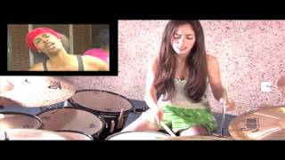 BED INTRUDER SONG  DRUM COVER BY MEYTAL COHEN [upl. by Tove337]