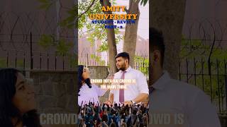 Amity University Reality Student Interview Pt2 amity studentlife amityuniversity jee college [upl. by Lletnahs]