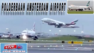 🔴 LIVE REOPENING POLDERBAAN Amsterdam Schiphol Airport [upl. by Chien266]