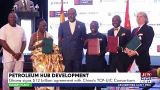 Petroleum Hub Development Ghana signs 12 billion agreement with Chinas TCPUIC Consortium [upl. by Aneej]