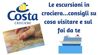 Le escursioni in Crocieraconsigli su cosa visitare e sul fai da te costacostasmeraldatour [upl. by Akiemat]