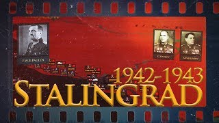 Battle of Stalingrad 19421943  World War II DOCUMENTARY [upl. by Vernor]