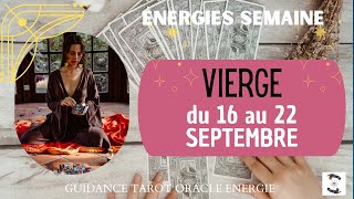 🌱 VIERGE du 16 au 22 SEPTEMBRE 🌸 message pour toiviergehebdo [upl. by Godiva]