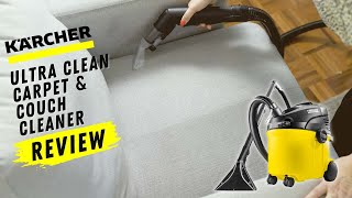 Karcher Ultra Clean Carpet and Couch Cleaner Review [upl. by Danila600]