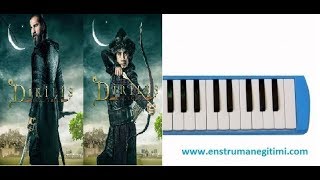 Melodika Eğitimi  Diriliş 5Sezon Müziği Ertuğrul Bey  Altın Yay Üç Gümüş Ok Melodika [upl. by Chinua]