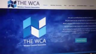 WCA Window Cleaning Association coming soon [upl. by Aleiram]