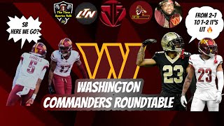 WASHINGTON COMMANDERS MIDSEASON ROUNDTABLE FEAT RioRobinson91 LouieTeeNetwork amp MORE [upl. by Sommer699]