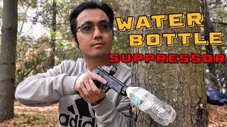 Can a Water Bottle Suppress a Gun [upl. by Akvir31]