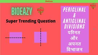 Periclinal and anticlinal divisions  परिनत और अपनत विभाजन  Dr Amit Tak  NEET  Biology  Division [upl. by Elocen]