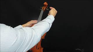 Basic violin tuning [upl. by Hnahk]