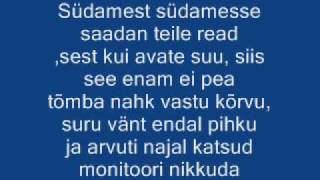 Erki Nytt  Mine Vittu Lyrics [upl. by Gnilrits]