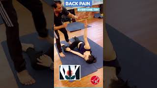 Everyone Try Back Pain Treatment  Try Everyone Yogic Treatment Try Spine Relaxing Pawan Yoga [upl. by Aryaz45]