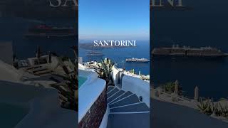 Santorini santorinitravel santorini santoriniviews santorinivibes beach santorinivlog summer [upl. by Aihsiyt]