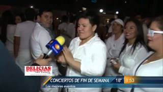 Las Noticias  Conciertos de fin de semana en Monterrey [upl. by Haeluj]