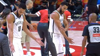 Ben Simmons shows cuts on his arms to the ref to prove he was fouled 😂 [upl. by Palmore]