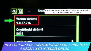 9037210 RENAULT RLINK 2 YAZILIMI GÜNCELLEMESİ V2 ve V3TEN V9A YAZILIM YÜKSELTMEYİ DENEMEYİN [upl. by Ande]