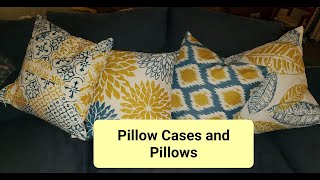 Pillow Cases and Pillows KimTownselYouTube [upl. by Akciret]