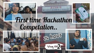 My first hackathon comepetation blog hackathon engineering students event [upl. by Hankins]