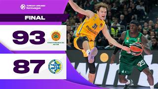 Lessort DOMINATES Final Minutes  Panathinaikos  Maccabi  BASKETBALL HIGHLIGHTS R8 202425 [upl. by Iveel]