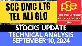 SCC  DMC  LTG  TEL  ALI  GLO  PSE TECHNICAL ANALYSIS [upl. by Mehalek]