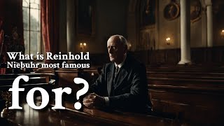 What is Reinhold Niebuhr most famous for  Philosophy [upl. by Tellford]