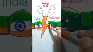 India vs Pakistan  trending art shots india [upl. by Margaux]