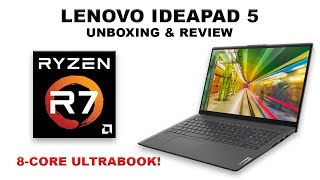 Lenovo Ideapad 5 14  Ryzen 7 Laptop Review  Dyzicles [upl. by Fransisco]