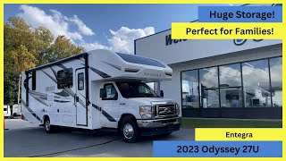 Huge Storage  Perfect for Families  The All New 2023 Entegra Odyssey 27U [upl. by Paugh]