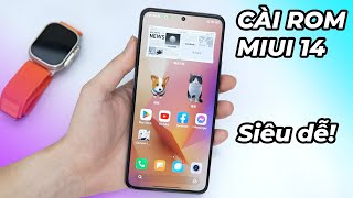 Hướng dẫn Cài ROM Android 13 Trên Xiaomi MIUI 14 CỰC KỲ THÚ VỊ tải CH Play Tiếng Việt cực dễ [upl. by Peirce]